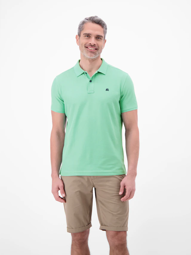 LERROS Poloshirt »Poloshirt Herren COOL & DRY atmungsaktiv Piqué« Trocknet schnell, angenehm kühl, pflegeleicht, kurzarm, einfarbig