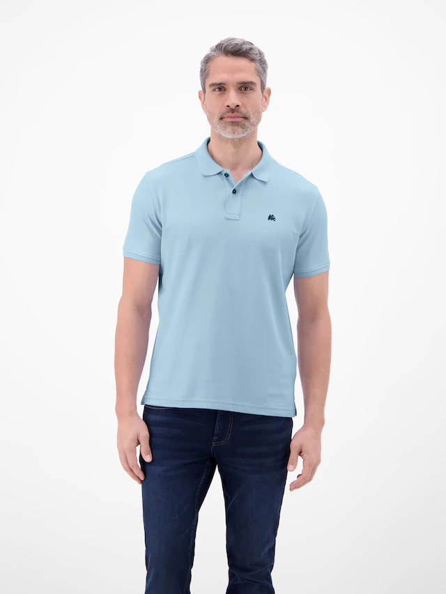 LERROS Poloshirt »Poloshirt Herren COOL & DRY atmungsaktiv Piqué« Trocknet schnell, angenehm kühl, pflegeleicht, kurzarm, einfarbig