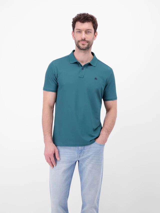 LERROS Poloshirt »Poloshirt Herren COOL & DRY atmungsaktiv Piqué« Trocknet schnell, angenehm kühl, pflegeleicht, kurzarm, einfarbig