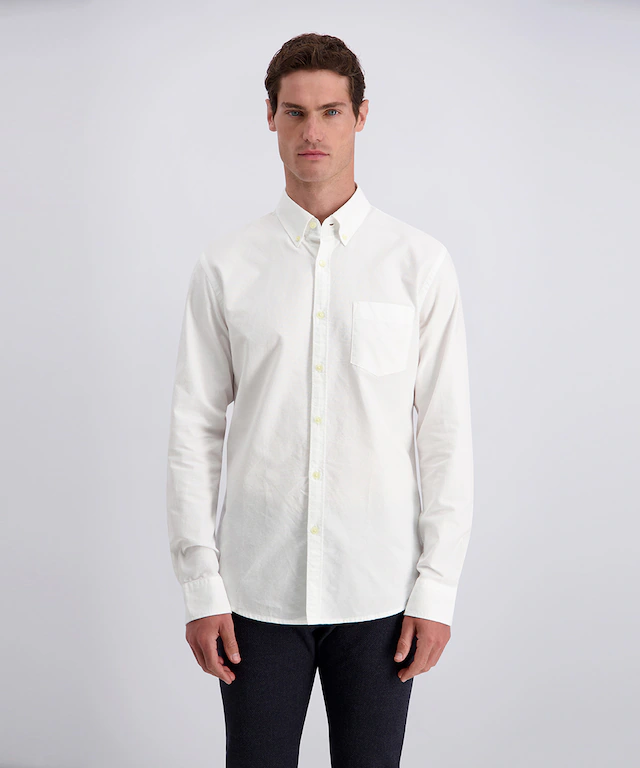 Pierre Cardin Langarmhemd »Oxford Button down« Button-down-Kragen