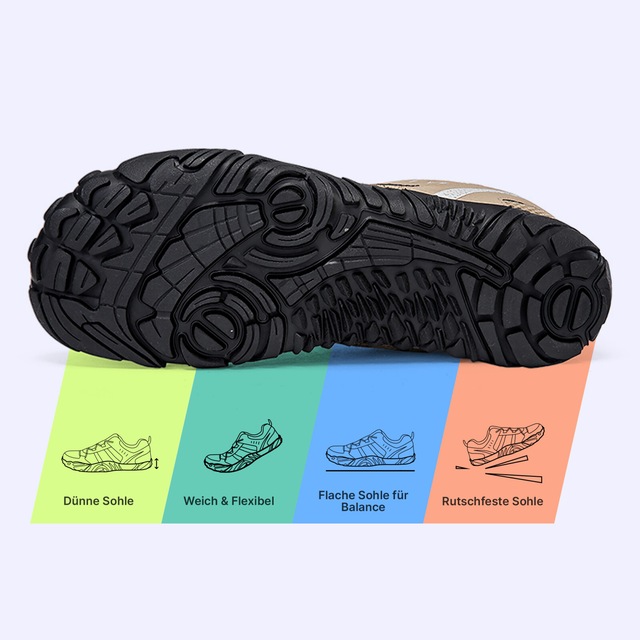 DOTALES Barfußschuh »Stride Barfußschuhe Damen & Herren Barfuß Sneaker« Minimalschuhe
