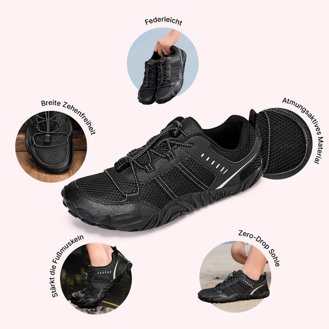 DOTALES Barfußschuh »Stride Barfußschuhe Damen & Herren Barfuß Sneaker« Minimalschuhe