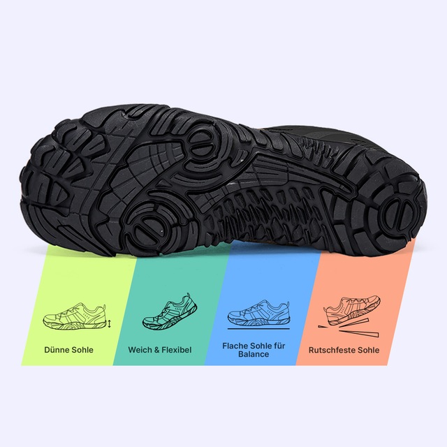 DOTALES Barfußschuh »Stride Barfußschuhe Damen & Herren Barfuß Sneaker« Minimalschuhe