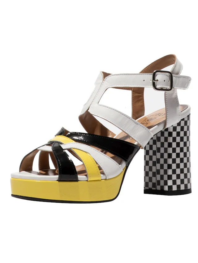 Fly London High-Heel-Sandalette »Fly London Sandalen Leder«