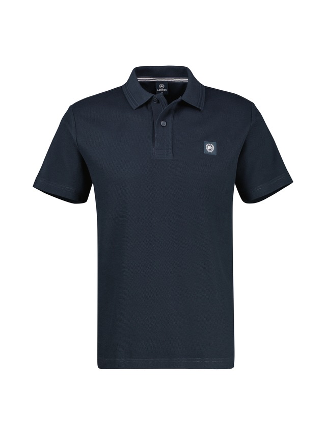 LERROS Poloshirt »Poloshirt mit Waffelstruktur aus 100 % Baumwolle«