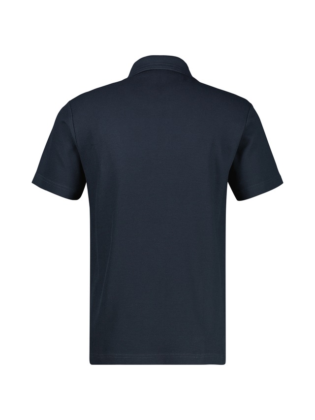 LERROS Poloshirt »Poloshirt mit Waffelstruktur aus 100 % Baumwolle«
