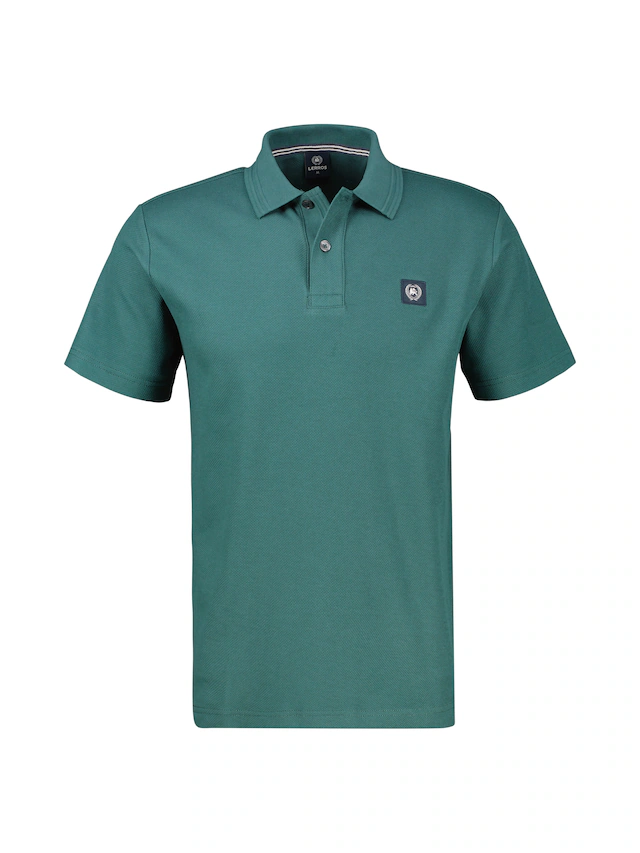 LERROS Poloshirt »Poloshirt mit Waffelstruktur aus 100 % Baumwolle«