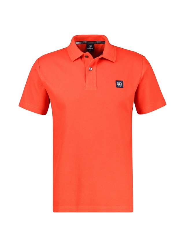 LERROS Poloshirt »Poloshirt mit Waffelstruktur aus 100 % Baumwolle«