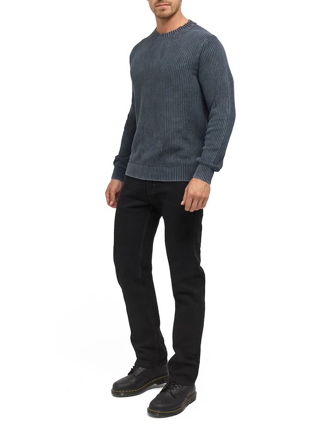 Indicode Rundhalspullover »INTorpedo« Baumwolle, regular fit