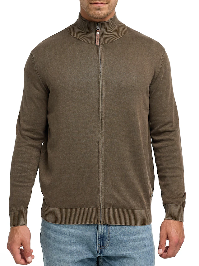Indicode Strickjacke »INArkmill cardigan« Baumwolle, regular fit