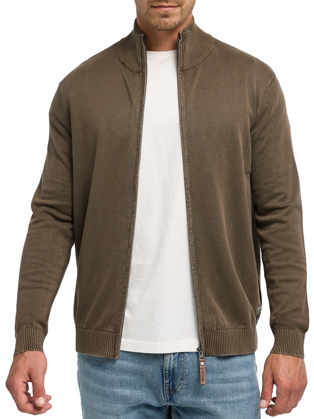 Indicode Strickjacke »INArkmill cardigan« Baumwolle, regular fit