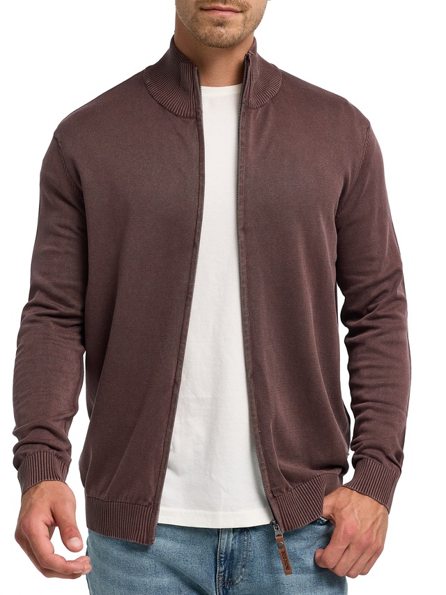 Indicode Strickjacke »INArkmill cardigan« Baumwolle, regular fit