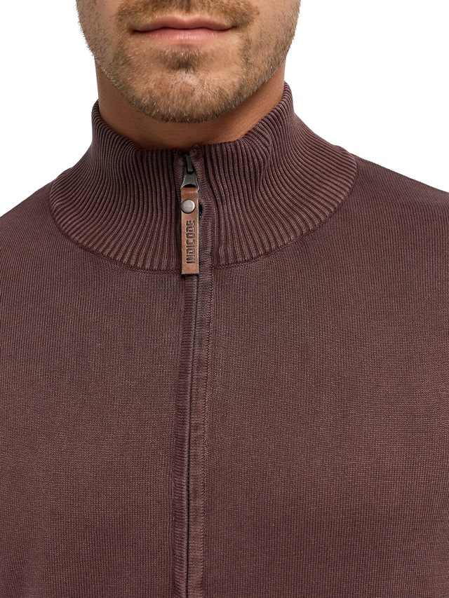 Indicode Strickjacke »INArkmill cardigan« Baumwolle, regular fit