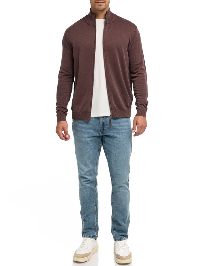 Indicode Strickjacke »INArkmill cardigan« Baumwolle, regular fit