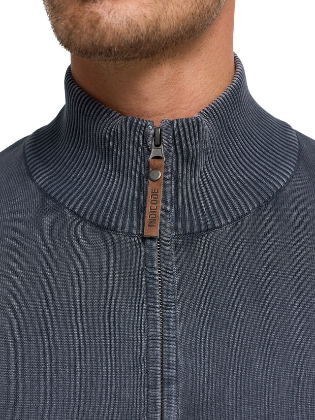 Indicode Strickjacke »INArkmill cardigan« Baumwolle, regular fit