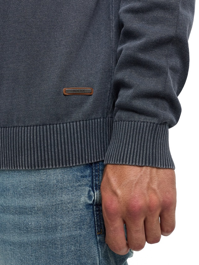 Indicode Strickjacke »INArkmill cardigan« Baumwolle, regular fit
