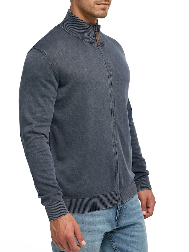 Indicode Strickjacke »INArkmill cardigan« Baumwolle, regular fit