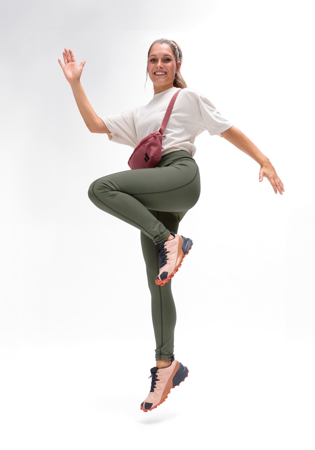 Maier Sports Funktionstights »MS FAV Long Tight W« Damen Tights, elastische Leggings, bequeme Wanderhose, Tight Fit
