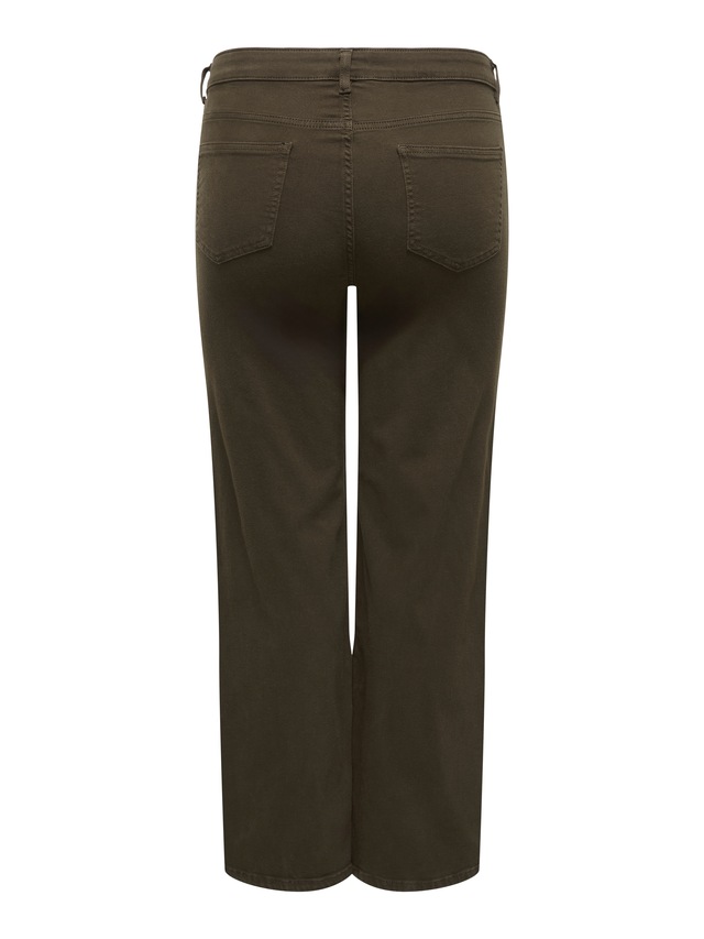 ONLY CARMAKOMA High-waist-Jeans »CARWILLY HW WIDE COL CRO11« Baumwollmischung, High Waist