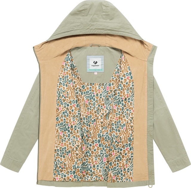 Ragwear Anorak »Lenoa Vintage« mit Kapuze Übergangsparka mit Kapuze und Taillenzugband