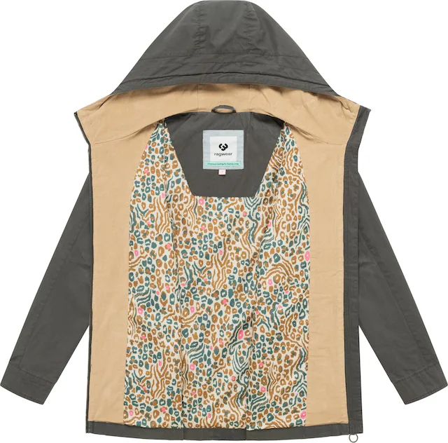 Ragwear Anorak »Lenoa Vintage« mit Kapuze Übergangsparka mit Kapuze und Taillenzugband