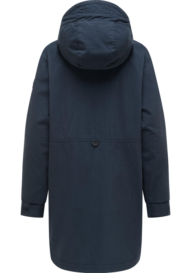 Ragwear Kurzmantel »Lamyja B« Leichter Oversize-Übergangsparka mit Kapuze