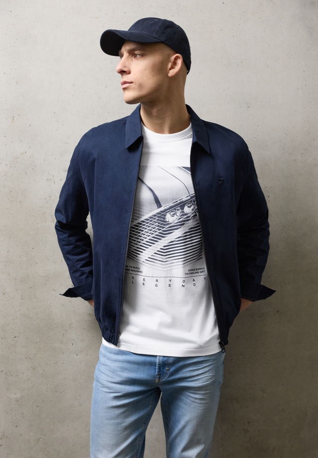 STREET ONE MEN T-Shirt aus reiner Baumwolle