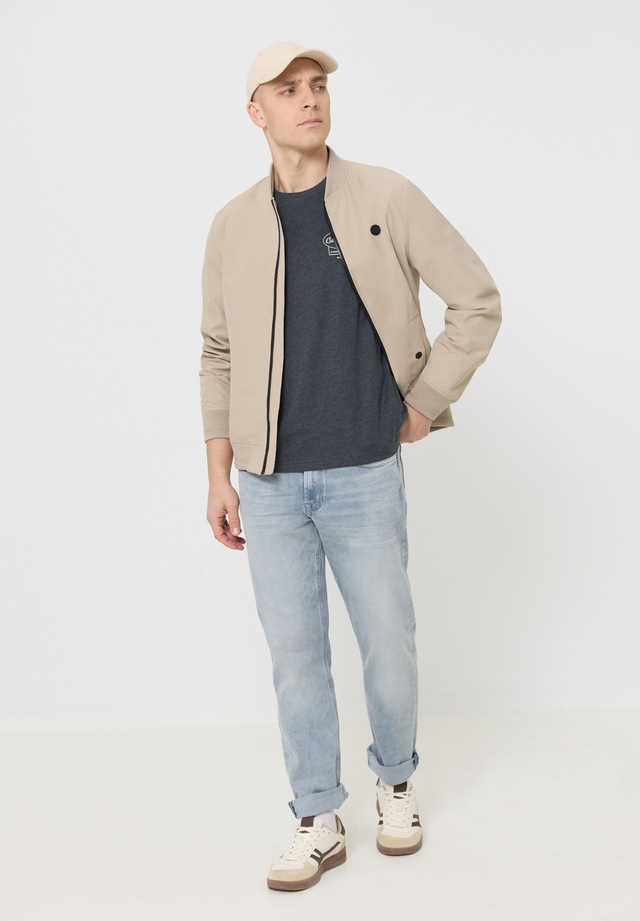 STREET ONE MEN T-Shirt im soften Baumwoll-Mix