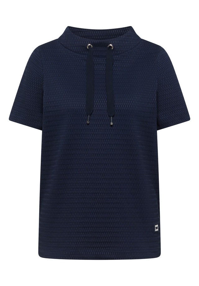 Cecil Kurzarmshirt in Two-Tone-Optik