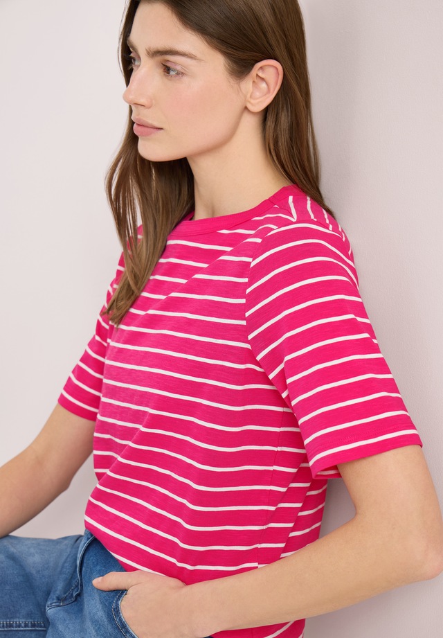 Cecil T-Shirt aus reiner Baumwolle