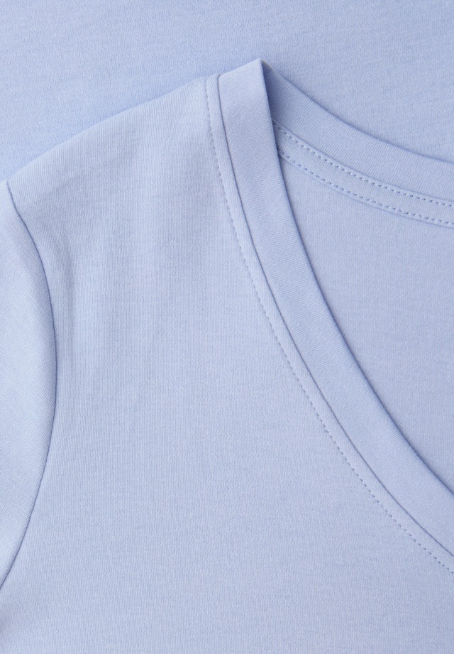 STREET ONE V-Shirt aus reiner Baumwolle