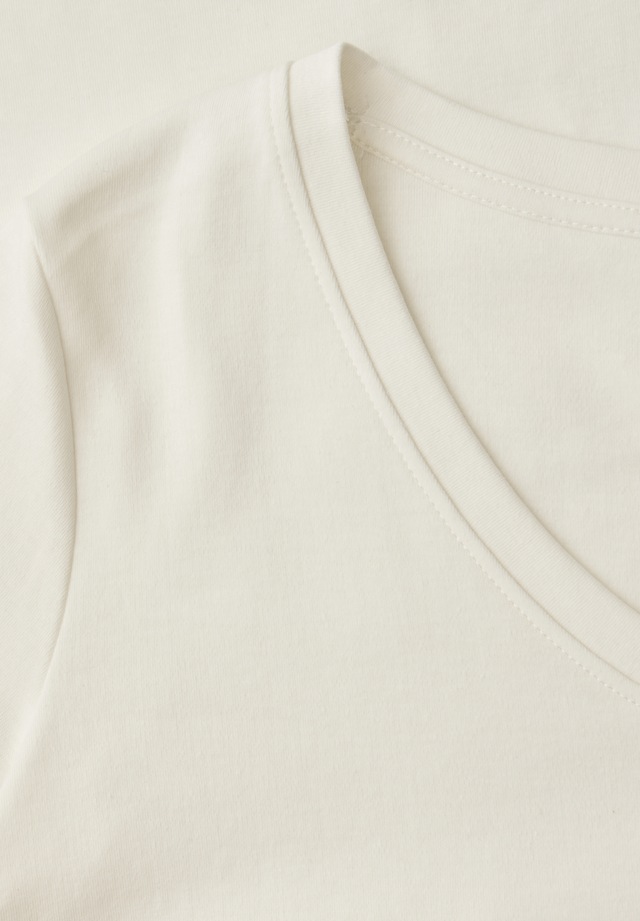 STREET ONE V-Shirt aus reiner Baumwolle
