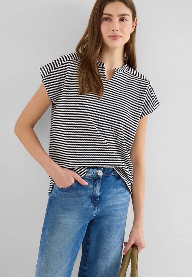 Cecil Print-Shirt im soften Baumwoll-Mix