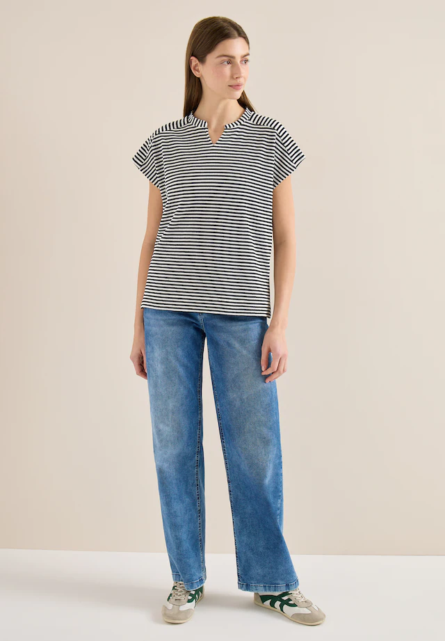 Cecil Print-Shirt im soften Baumwoll-Mix