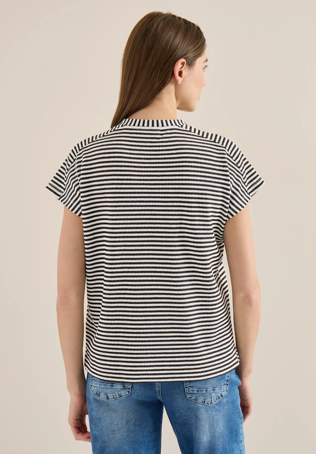 Cecil Print-Shirt im soften Baumwoll-Mix
