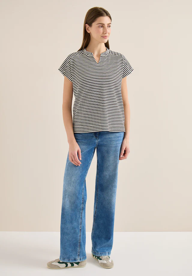 Cecil Print-Shirt im soften Baumwoll-Mix