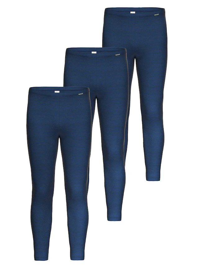 Ammann Lange Unterhose »3er Pack Hose lang ohne Eingriff Day Classic / Jeans Feinripp«