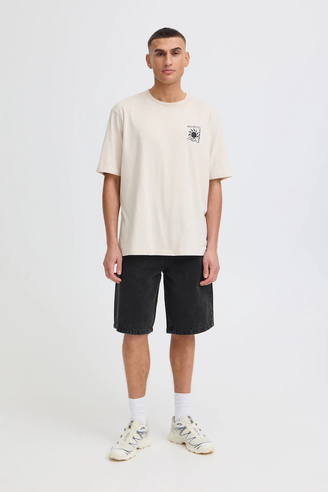 !Solid Jeansshorts »Shorts SDOmid Loose Fit«