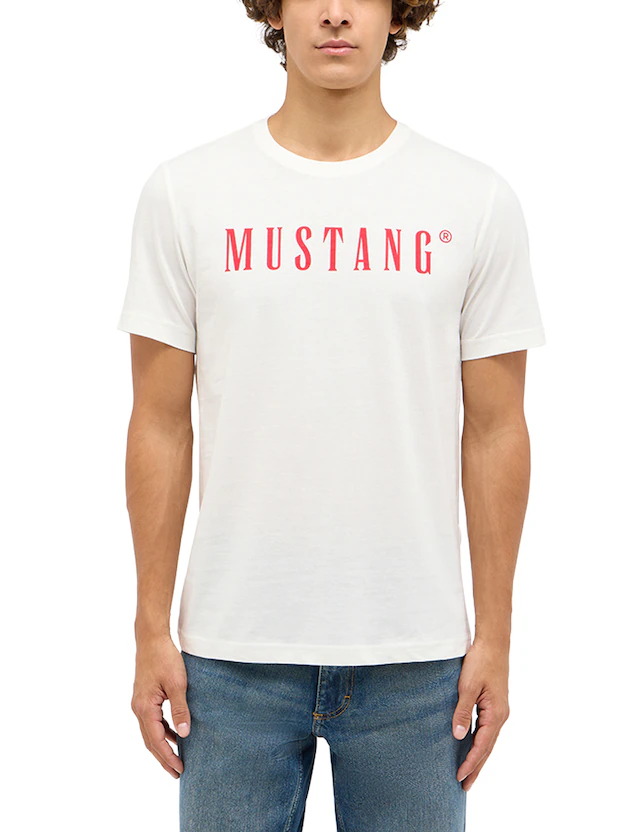 MUSTANG T-Shirt »Austin« mit Logo Print