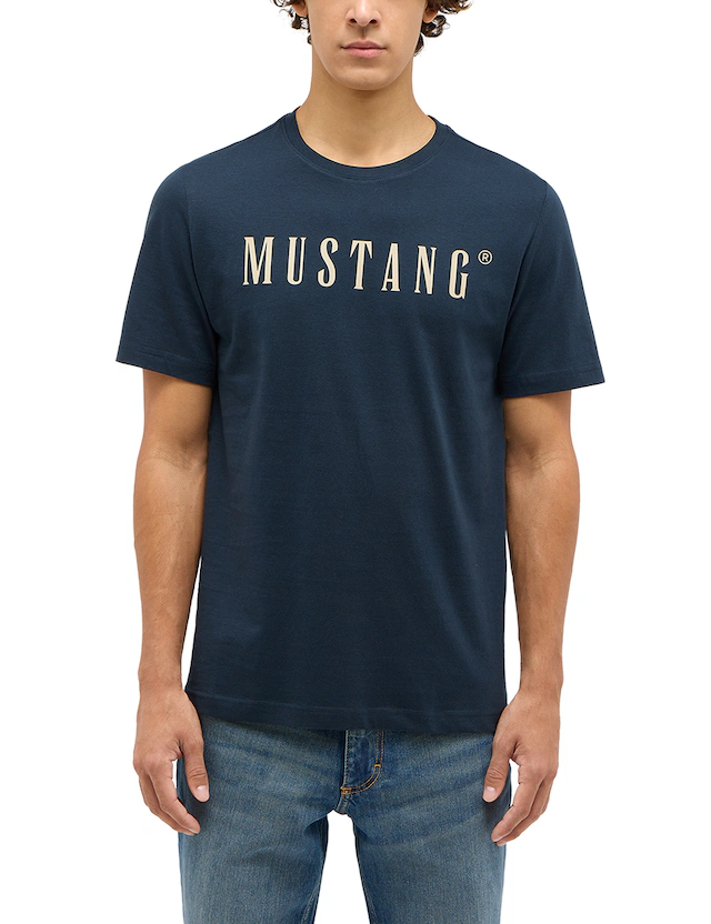 MUSTANG T-Shirt »Austin« mit Logo Print