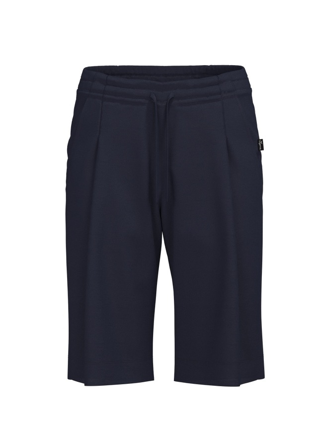 Trigema Bermudas »TRIGEMA Shorts in Piqué-Qualität mit modischen Falten«