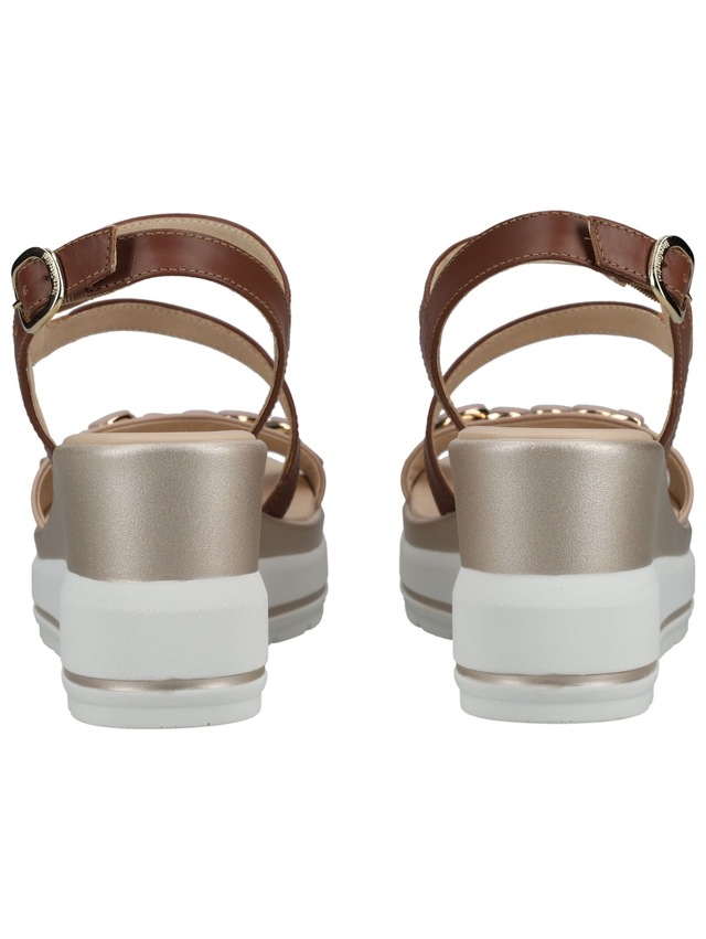 Nero Giardini Keilsandalette »Nero Giardini Sandalen Leder«