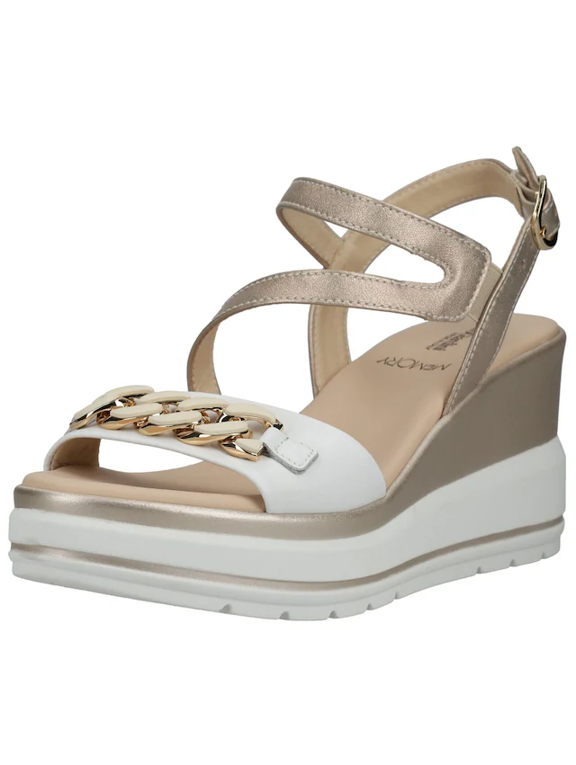 Nero Giardini Keilsandalette »Nero Giardini Sandalen Leder«