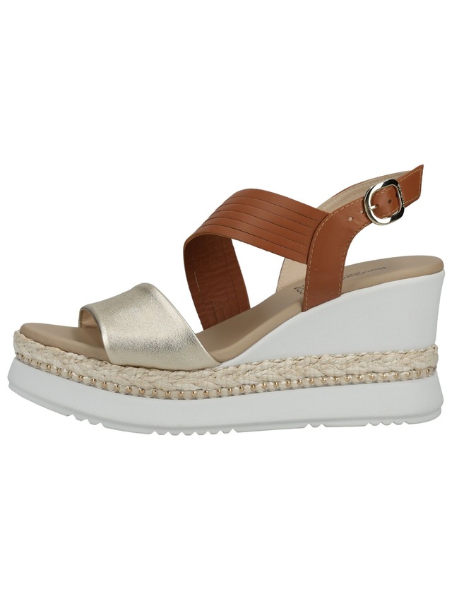 Nero Giardini Keilsandalette »Nero Giardini Sandalen Leder«