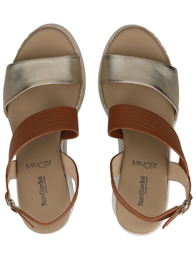Nero Giardini Keilsandalette »Nero Giardini Sandalen Leder«