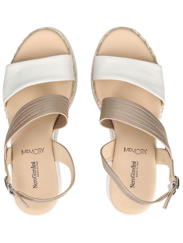 Nero Giardini Keilsandalette »Nero Giardini Sandalen Leder«
