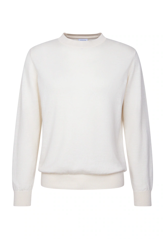 seidensticker Strickpullover »Schwarze Rose« 1/1 Rundhals Uni
