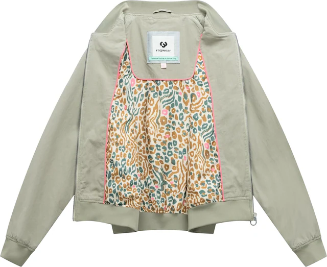 Ragwear Bomberjacke »Yotimo« ohne Kapuze Lässige Damen Blousonjacke oversized