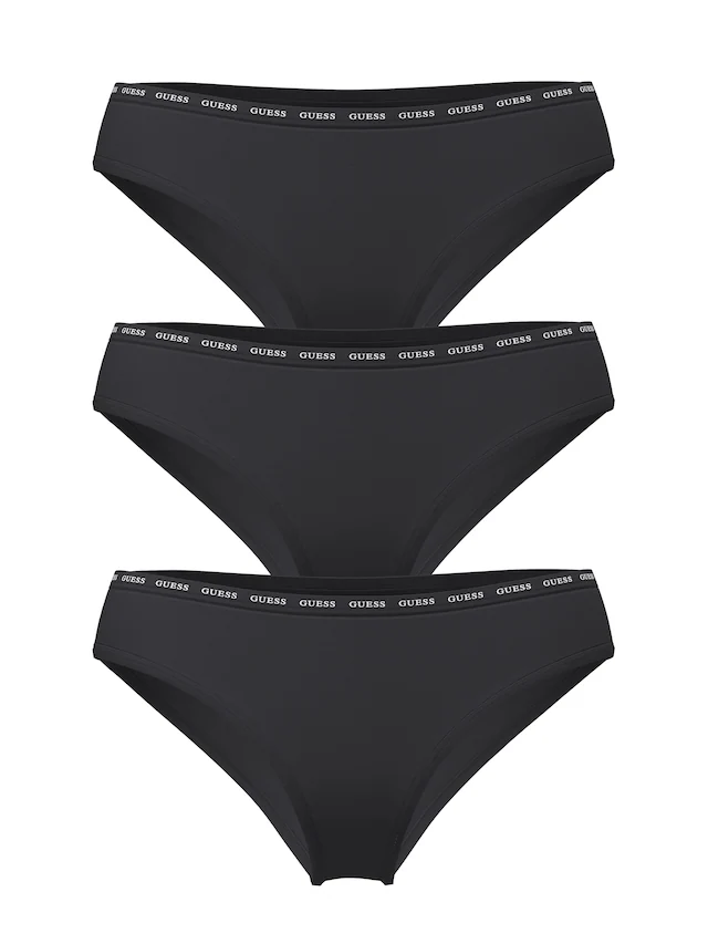 Guess Slip »3 PACK BASIC BRIEF« Packung, 3 Stk. aus Baumwollmix, Logobund