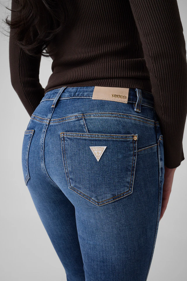 Guess Skinny-fit-Jeans »CURVE X« aus Stretch-Denim, mittlere Taille